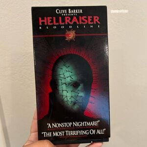 Vintage Collectible Hellraiser: Bloodline (VHS, 1997) Horror Movie Clive Barker